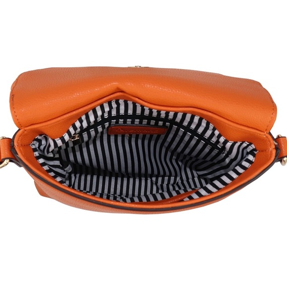 Vegan Medium Crossbody Handbag with Tassel - Picture 6 of 7